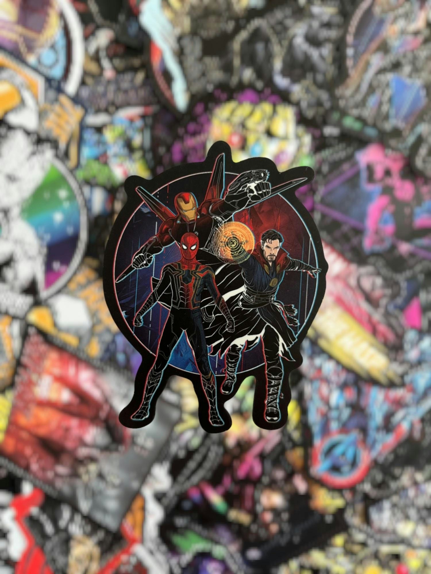 Sticker Marvel trio Avengers